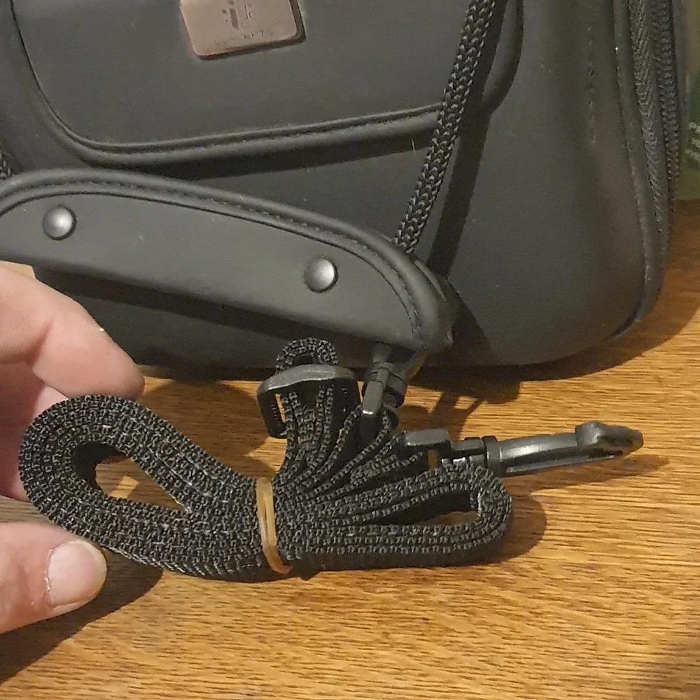 Vintage HANDHELD COMPASS GPS Camera Phone Belt Accessories Hard Case Bag